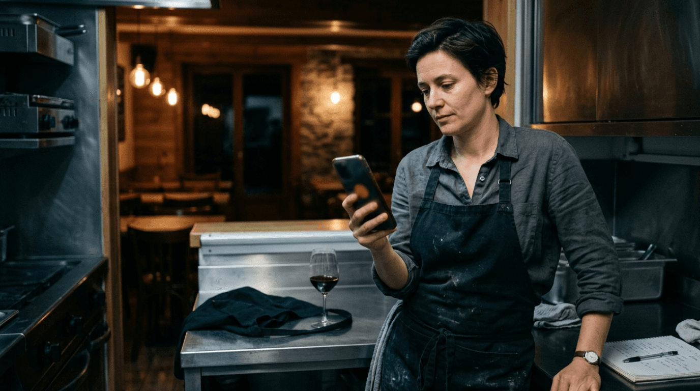 Chef en cuisine avec MargeOS